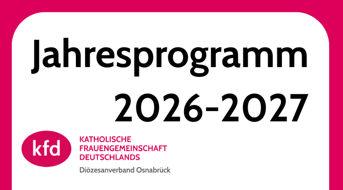 Jahresprogramm 2026-2027 der Kfd